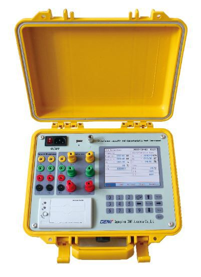 YCTC-9901 Testeur de capacité de transformateur, portable, numérique